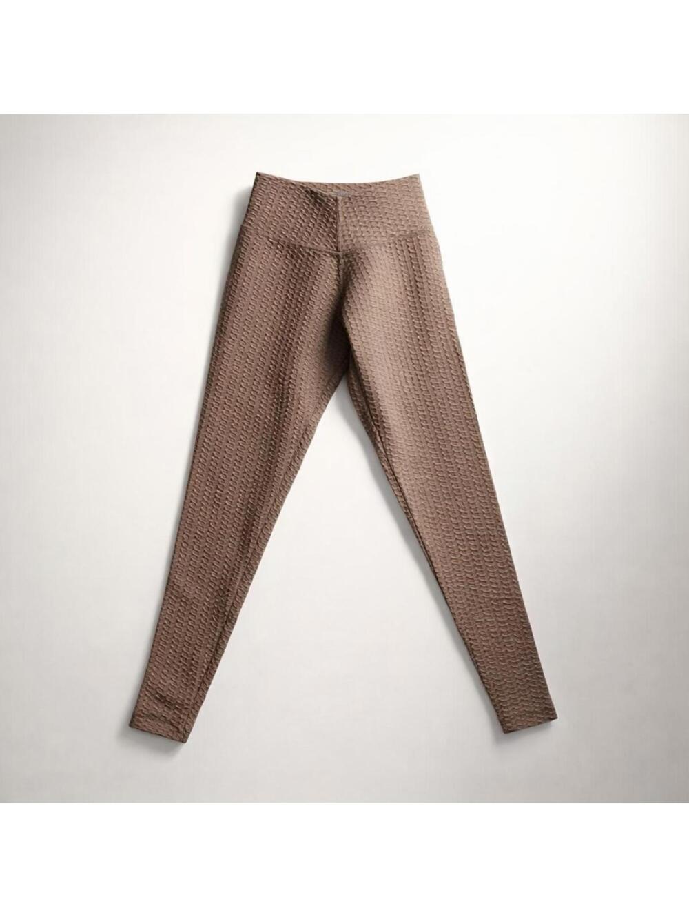 Booty By Brabants Croco Textured High Waisted Leggings OS